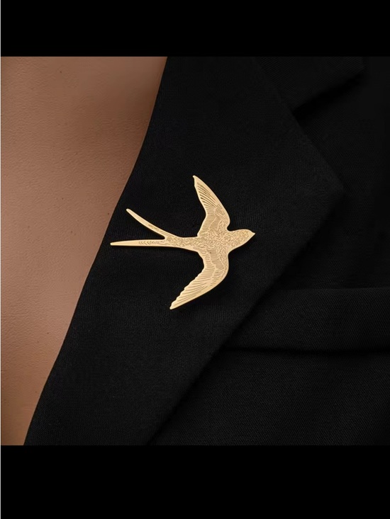 Anthropologie Jewelry - Bird Brooch Pin #2481